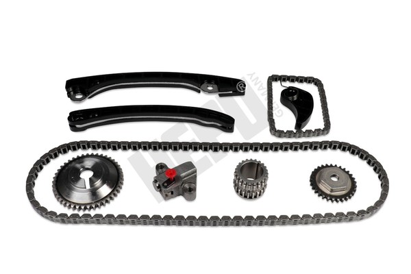 Hepu Steuerkettensatz Simplex Kette Geschlossen FüR Nissan Qashqai +2 I 1.6-image