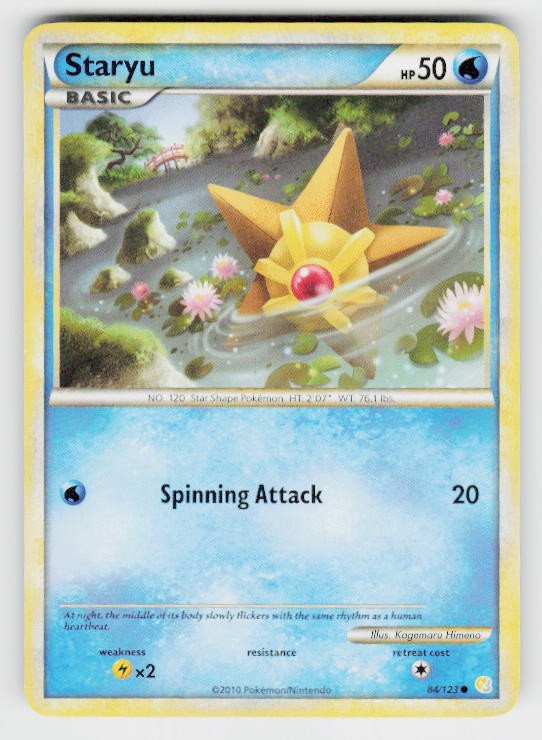HeartGold SoulSilver #84/123 Staryu