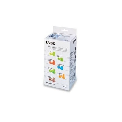 Uvex xact-fit Ersatzstöpsel 2124003(VE800) Gehörschutzstöpsel xact-fit