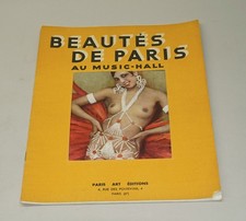 ORIGINAL CIRCA 1920S-30S BEAUTES DE PARIS PROGRAM / PUBLICATION JOSEPHINE BAKER
