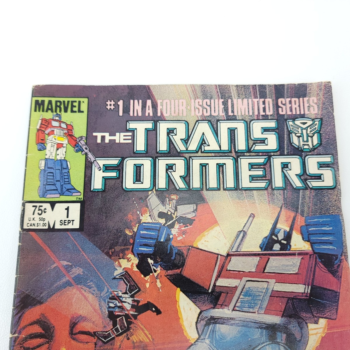 Transformers G1 Comic Issue 1 Marvel First 1984 | eBay