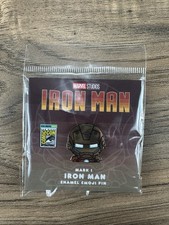 SDCC 2024 100% Soft Marvel Iron Man Mark 1 Exclusive Enamel Pin