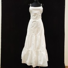 C&C California Womens Coquette Milkmaid Tiered Maxi Dress Size XS Cottagecore