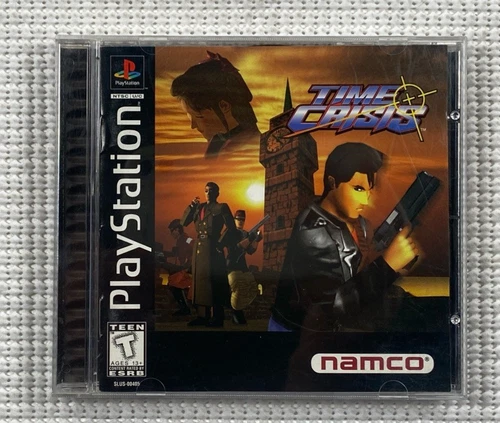 Time Crisis Sony PlayStation 1 PS1 1996