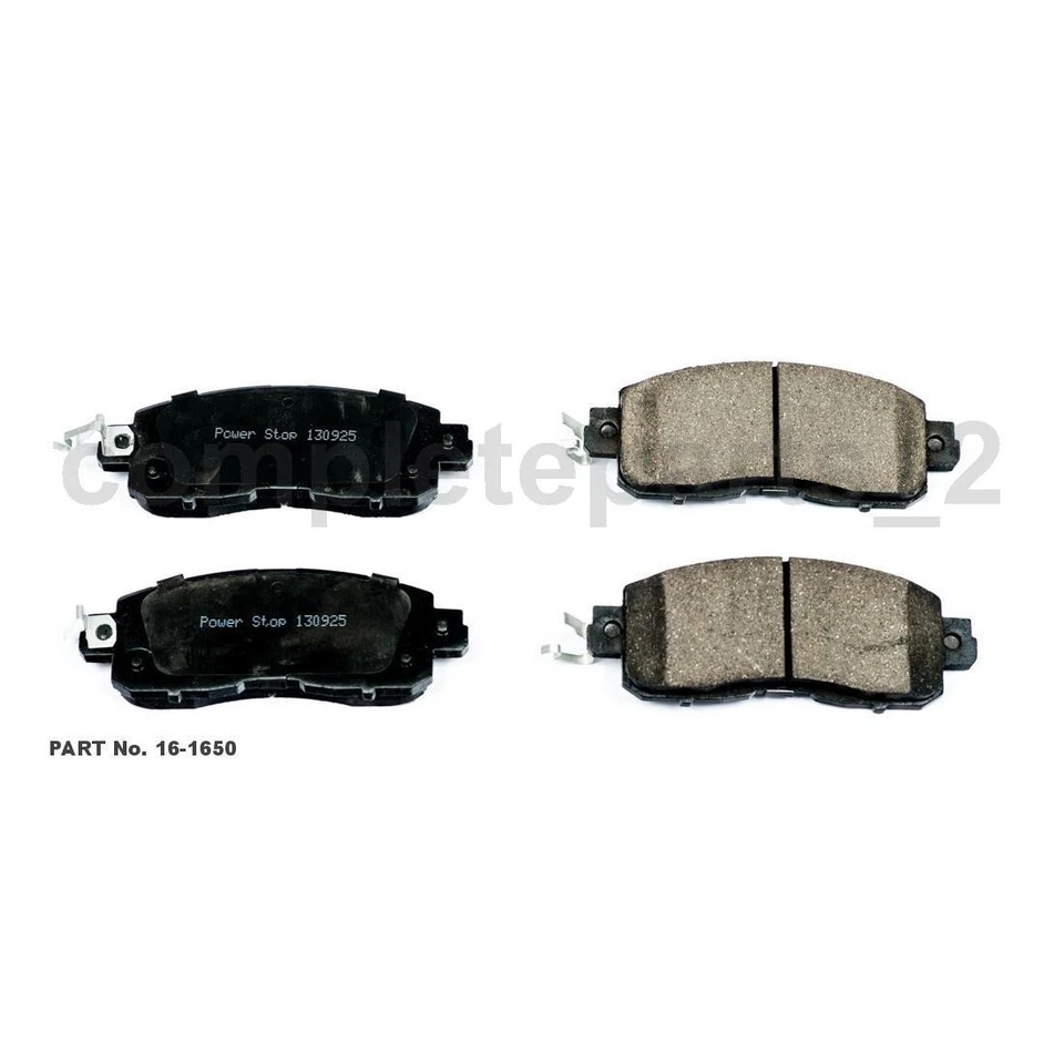 Комплект из 6 передних задних тормозных колодок тормозные диски подходит для Nissan Altima 2013-2016 годов выпуска - Изображение 2 из 4