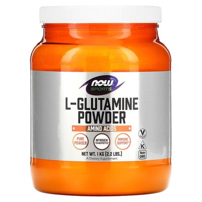 2 X Now Foods, Sports, L-Glutamine Powder, 2.2 lbs (1 kg)