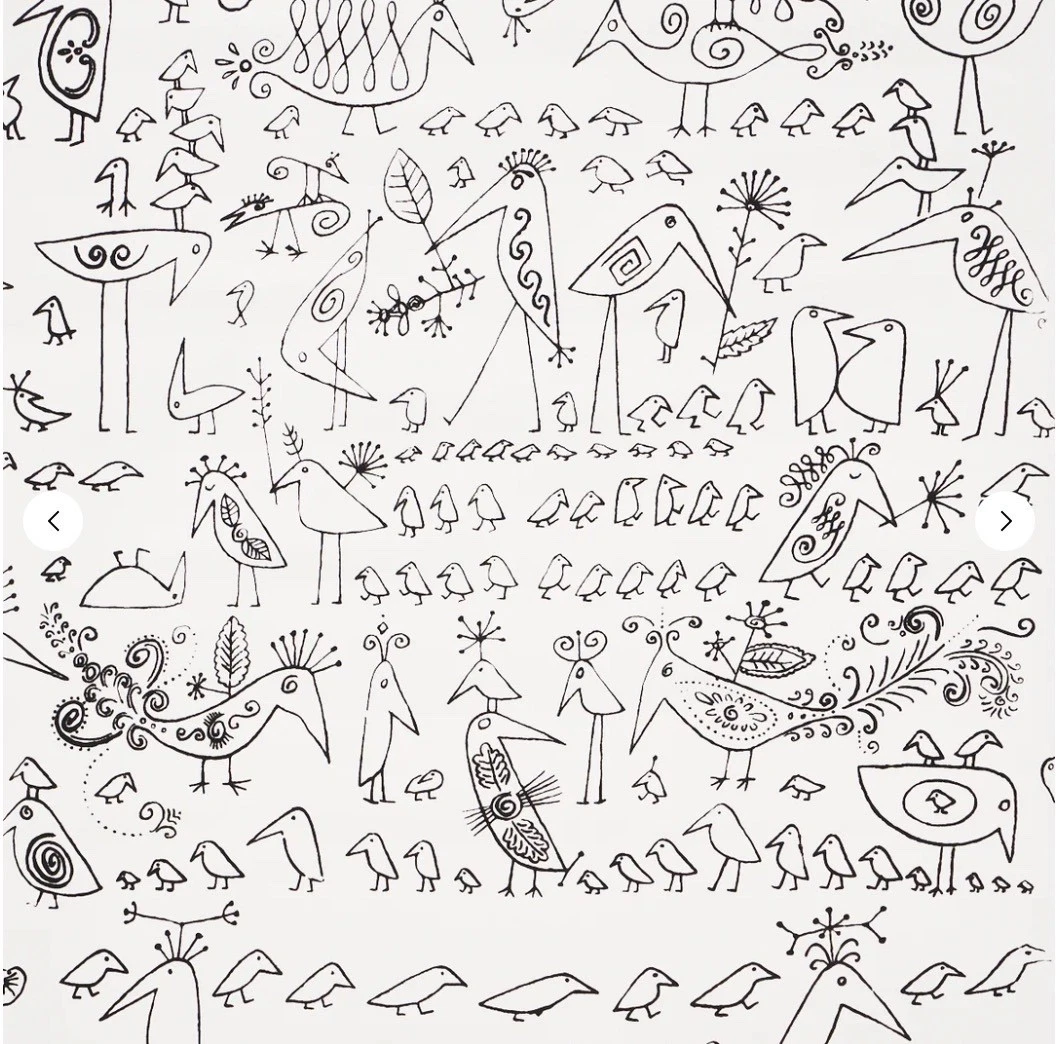 Papel pintado de aviario de Schumacher - 2705510 - PVP £350