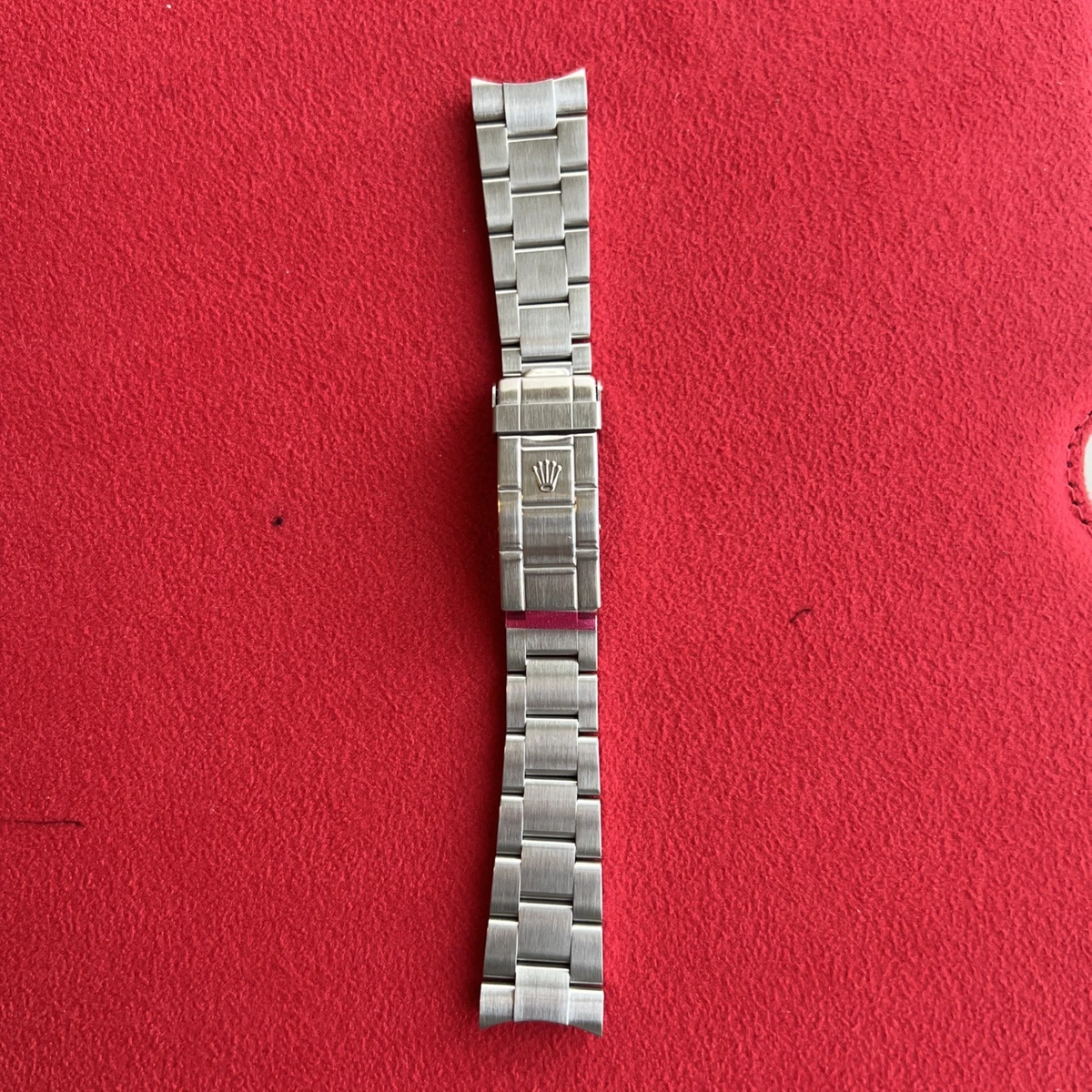 2 Pezzi Maglie Estremit&agrave; Curve Per Cinturino Orologio, Acciaio Inox, Per OYSTER DATEJUST SUBMARINER, Larghezza 18-21 Mm