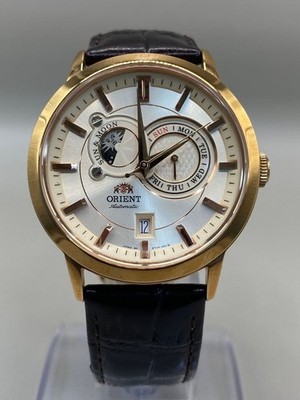 Excellent Condition Orient Sun Moon ET0P D0 B Automatic