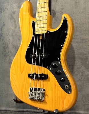 FUJIGEN(FGN) NJB100MBAH Used Maple fingerboard Vintage Natural w/Soft case