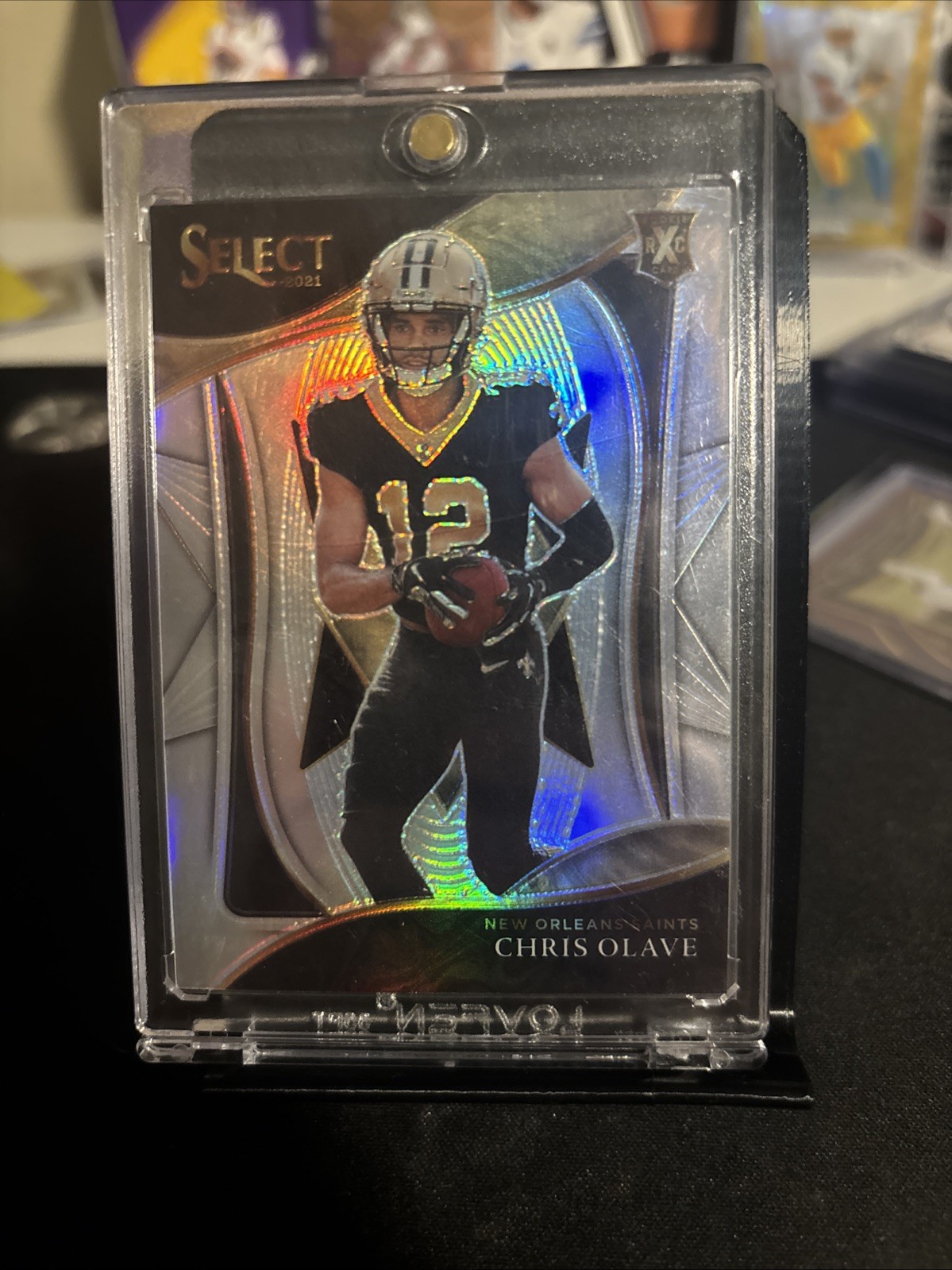2021 Panini Select 2022 XRC Prizm Chris Olave #413 (RC)