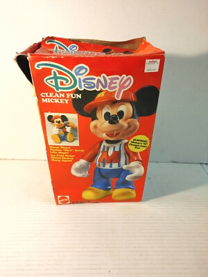 Disney Mattel 4027 Clean Fun Mickey 1989 NRFB | eBay