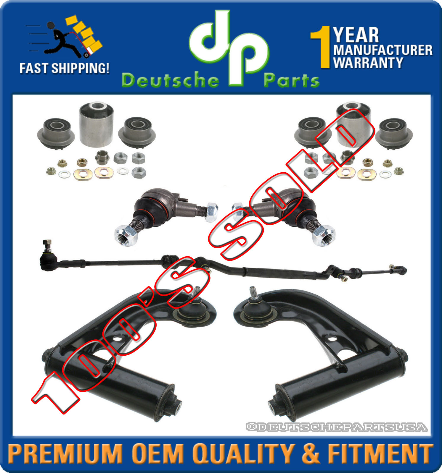 CHRYSLER CROSSFIRE CONTROL ARM ARMS BALL JOINT CENTER DRAG LINK TIE ROD ...