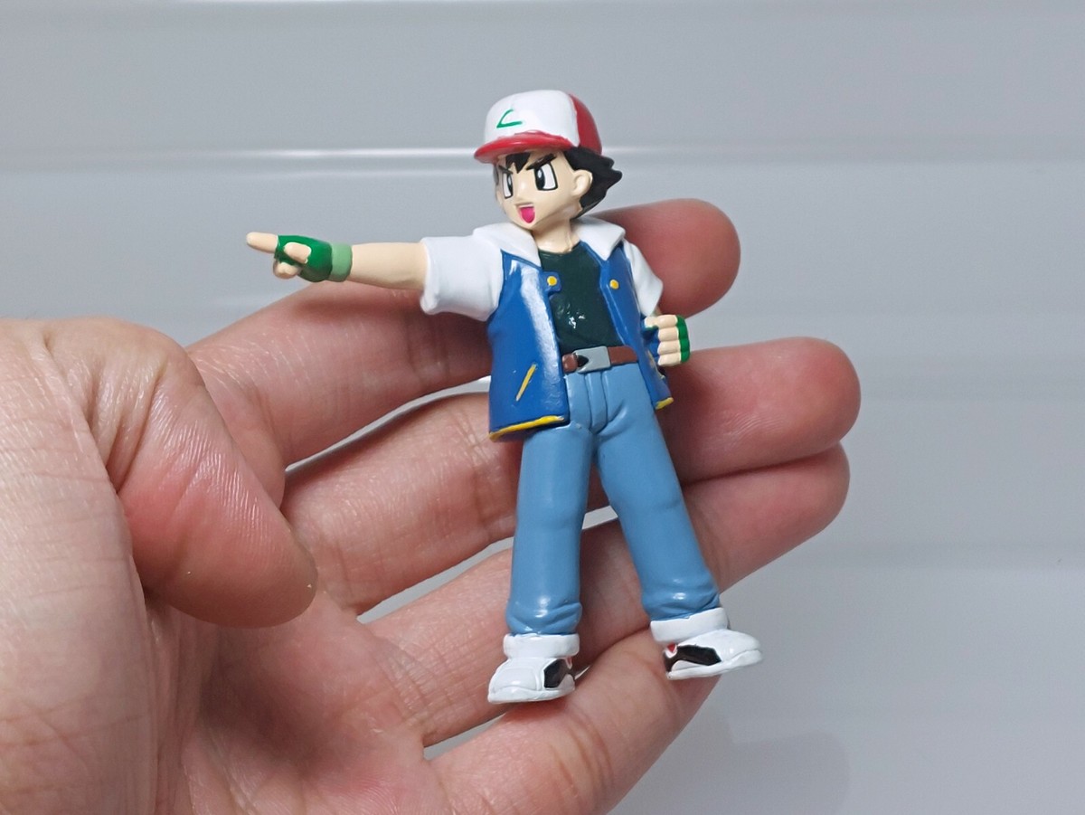 Ash Ketchum Pokemon Real Figure Collection Tomy Yujin 2000