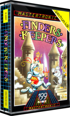 Sinclair ZX Spectrum 48K Spiel - FINDERS KEEPERS - Mastertronic - getestet & funktionsfähig
