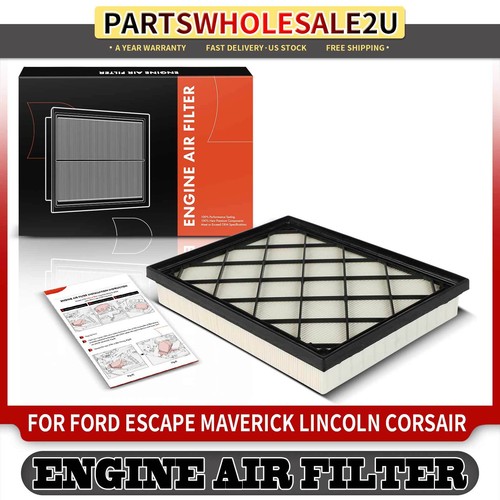 Engine Air Filter For Ford Escape 2020-2024, Maverick 2022-2024, Lincoln Corsair 2.5L