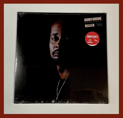 Danny Brown - Quaranta LP On Red Colored Vinyl Jazzy Conscious Hardcore Hip Hop