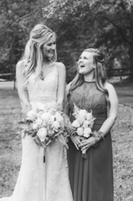 black and white themed wedding bridesmaid dresses Black-and-White Bridesmaid Dresses