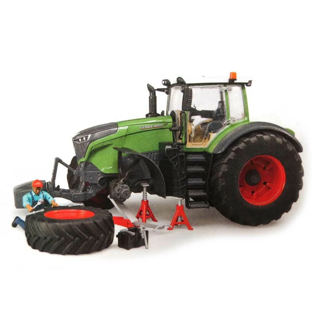 1/16 Fendt 1050 Vario W/ Mechanic And Shop Tools By Bruder 4041