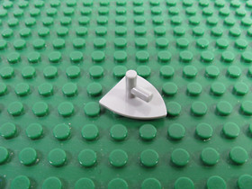 LEGO Old Gray Shield Triangular w/'SEEKER JAMES POTTER' Sticker 4842 #3846pb029
