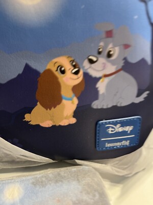 Loungefly Disney Lady And The Tramp Moonlight Stroll Backpack & wallet Loungefly Disney main image 2