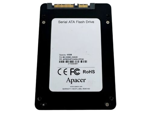 Mixed lot of 30 APS25HP1040G-2PCM SSD Drives | Apacer 40GB & Avant 80GB SATA III - Picture 19 of 24
