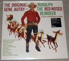 Vinilo verde Gene Autry Rudolph el reno nariz roja Me Please xx/500 VMP mono
