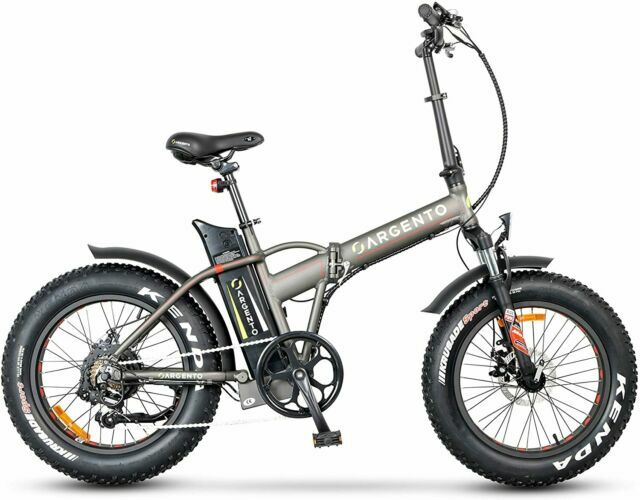 Argento Mini Max Bicicletta Elettrica Pieghevole 20\