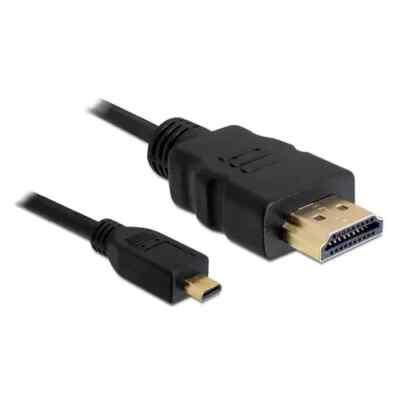 0,5m HDMI-Micro HDMI 1.4 a Kabel Adapter Ethernet TV Full HD TFT Tablet Handy 3D