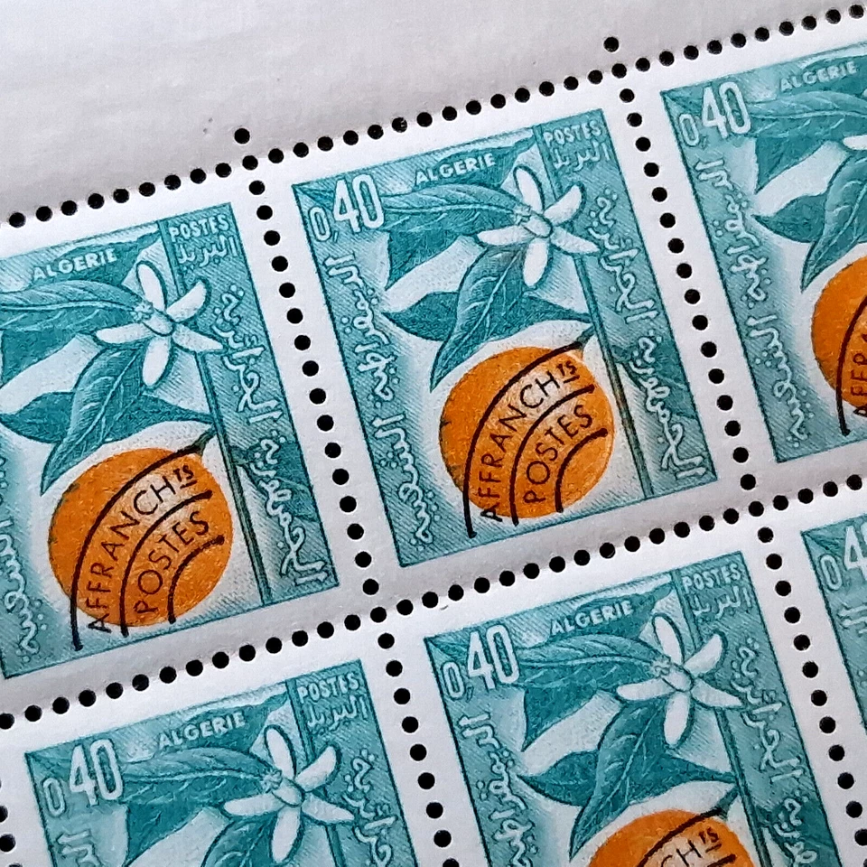 Algeria 1963 - MNH - 200 Stamps - 4 Sheets - Full 50 Sets - Image 4 of 4