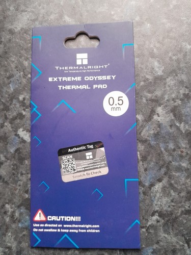 Thermal Pad GPU Thermalright ODYSSEY 12.8 W/mK CPU SSD NVME RAM (85x45mm) 0.5MM - 第 7/10 張圖片