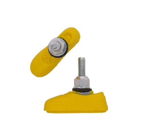 kool stop Vans Old School BMX brake pads Yellow - Picture 2 of 4