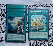 Yu-Gi-Oh! TCG. -Synchron / Synchro Deck: 1ª Edizione MINT.    🔥LEGGI🔥
