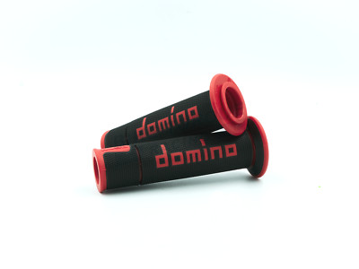 Domino Road & Race schwarz & rot A450 Full Diamond Griffe passend für Zero Bikes