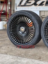 24 Cadillac Escalade Wheels Rims 3053524 Lexani Tires Floating Caps Set Of 4 24 Cadillac Escalade Wheels Rims 3053524 Lexani Tires Floating Caps Set Of 4