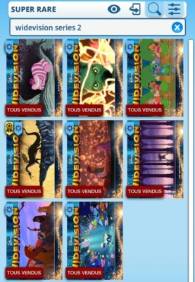 Disney Collect Topps Widevision Series 2 Full Sets