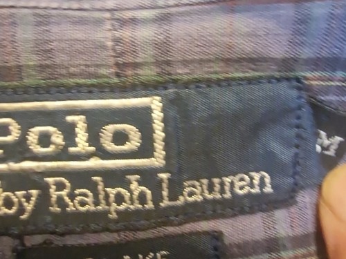 Polo Ralph Lauren Blake Shirt Short Sleeve 100% Cotton Check Button Down MEDIUM - Picture 5 of 10