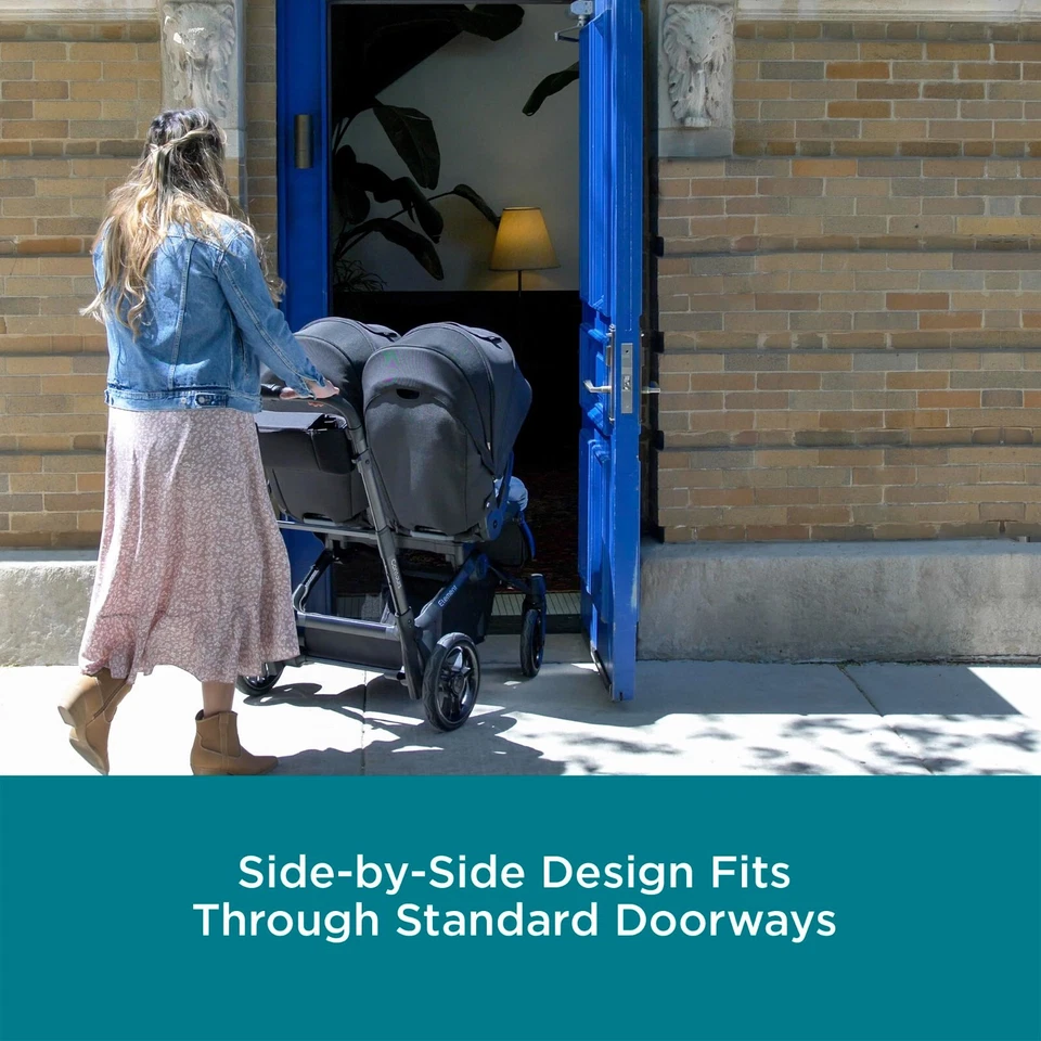 Contours Element Side-by-Side Convertible Toddler and Baby Stroller Single-to-Do - Image 4 of 4