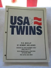 1997 USA Twins parts catalog, Midwest Motorcycle Supply