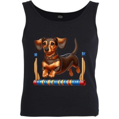 Tank Top Dackel Dachshund Teckel Jagdhund Jagt Dackelwelpe Dackelschule 402892s