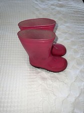Kids Girls Pink Rain Boots Size 9
