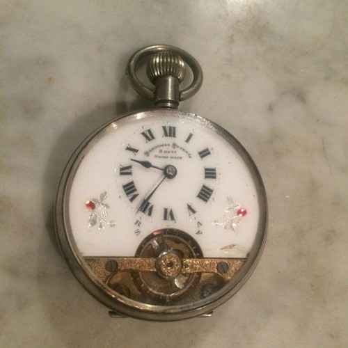 1910 Hebdomas Patent 8 Day Pocket Watch Jours Qualite Superieure Garantie  Superb | eBay