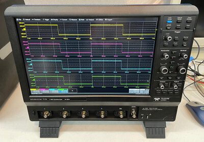 TELEDYNE LECROY WAVERUNNER 9104 1GHz 20GS/s QUAD DIGITAL OSCILLOSCOPE AND PROBES
