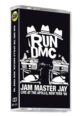 RUN-DMC - Jam Master Jay - Live At The Apollo 1986 - Brand New Cassette Tape