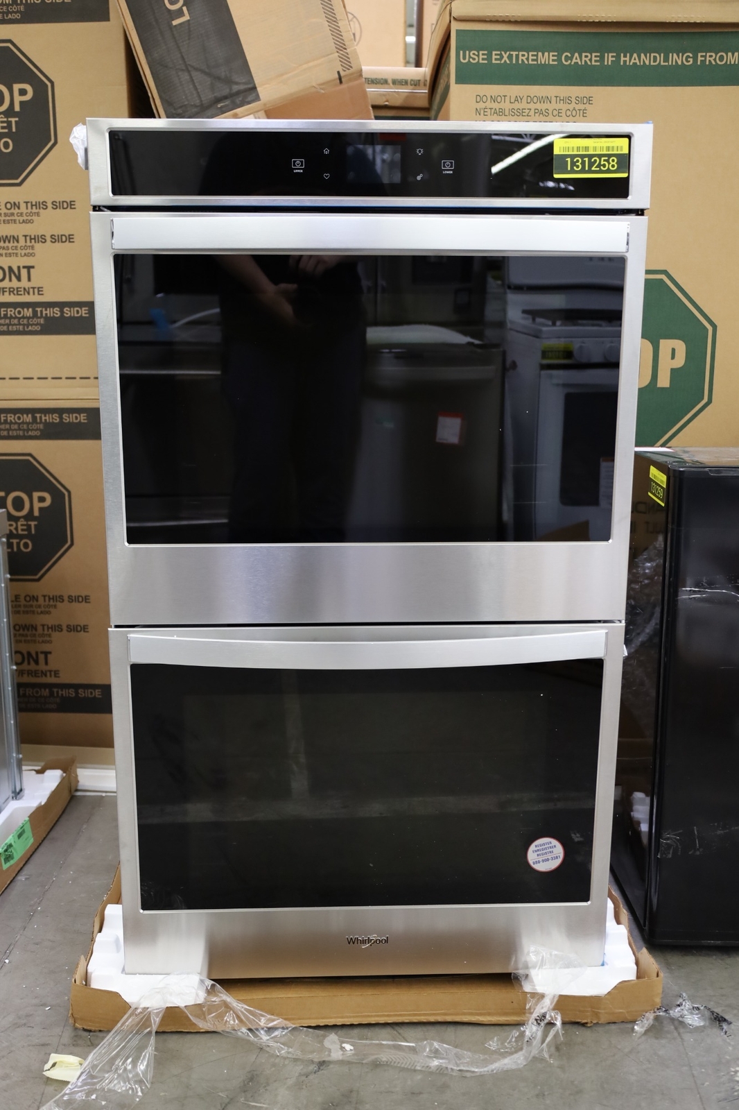Whirlpool WOD51EC0HS 30" Stainless Steel Double Wall Oven NOB 131258