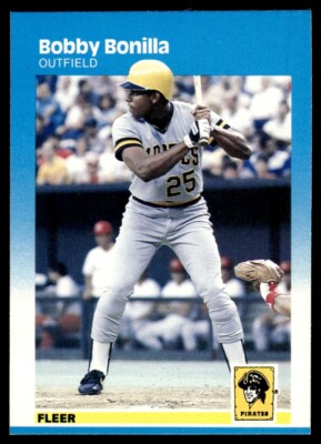 1987 Fleer Bobby Bonilla Rookie #605