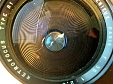 P. Angenieux Paris F 35mm 1:2.5 Retrofocus Type R1 Lens - Rare