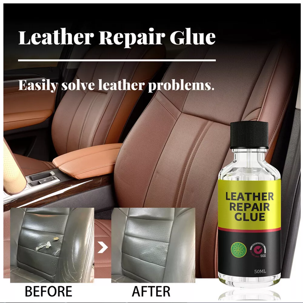 Car Leather Repair Glue Seat Care Liquid Rubber Sofa Adhesive liquid glue  50ml