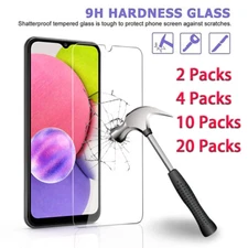 Lot For Samsung Galaxy A15 A25 A35 5G A54 Clear Tempered Glass Screen Protector