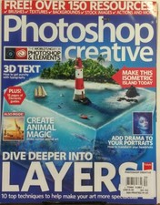 Photoshop Creative UK Issue 152 Dive Deeper Into Layers Art FREE SHIPPING sb